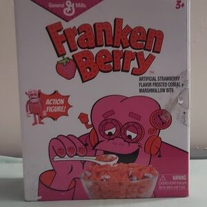 Franken Berry Cereal Box - Pink Strawberry Design